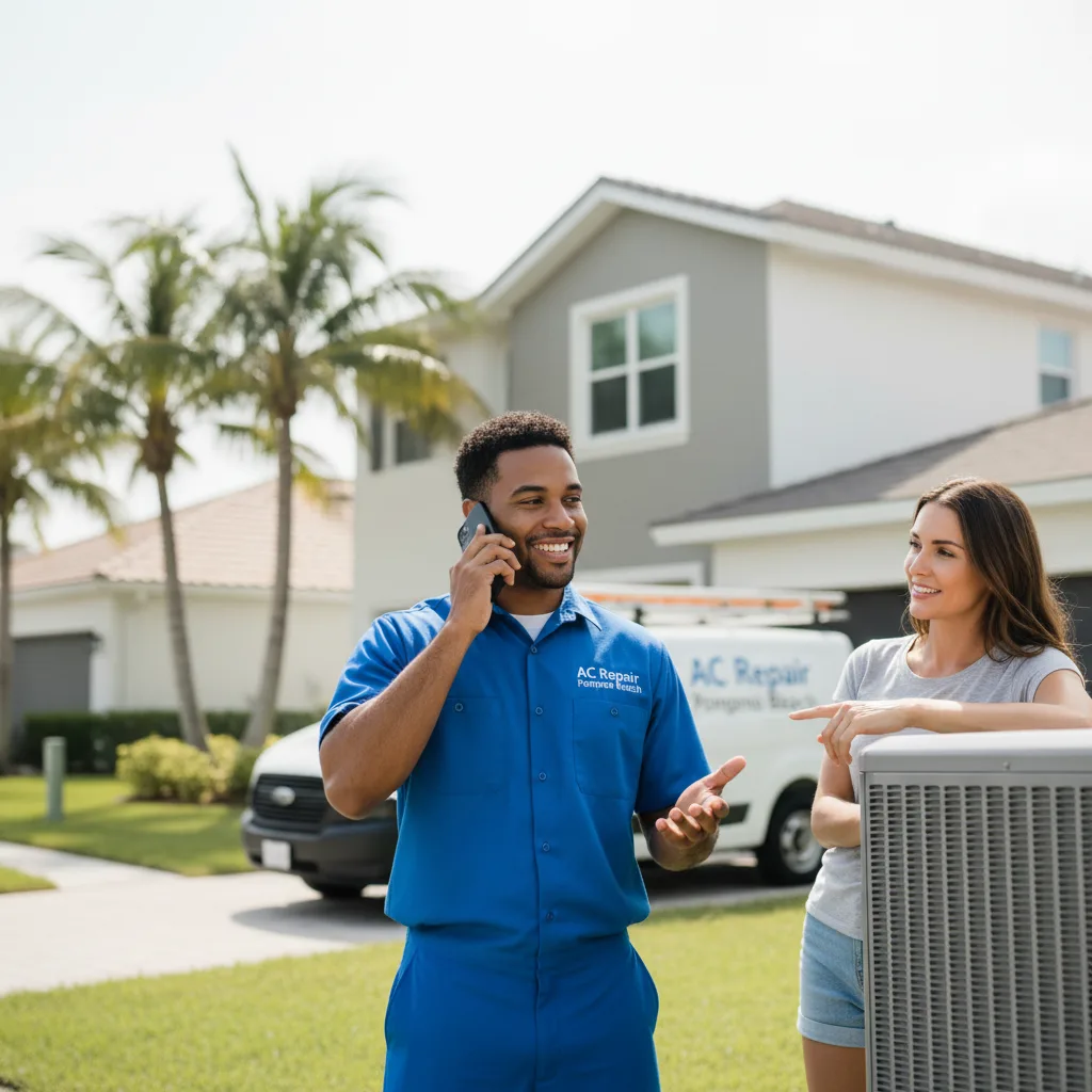 AC Repair Pompano Beach customer support in Pulaski